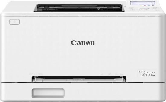 Canon Color imageCLASS LBP646Cdw Wireless Laser Single-Function Printer for Duplex Printing, White - 26 PPM Home Office, Small Office Printer - Print Only, No Scan/Copy | Auto Duplex, WI-FI and USB and Ethernet, 250-Sheet Cassette, Uses Canon 075/075h Toner
