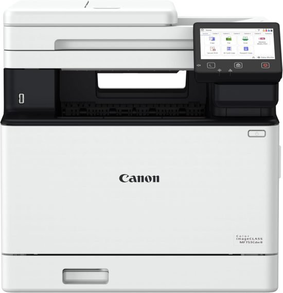 Canon Color imageCLASS MF753Cdw II - Wireless Duplex Laser Printer, All-in-One with Scanner, Copier, Fax, Auto Document Feeder, 3 Year Limited Warranty, 35 PPM | Wireless Duplex Color Mfp, 50-Sheet Adf, 250-Sheet Tray, Canon 069 Starter Toners, 3-Year Limited Warranty